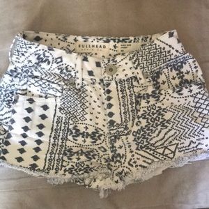 Bullhead Denim Co. High Rise Jean Shorts